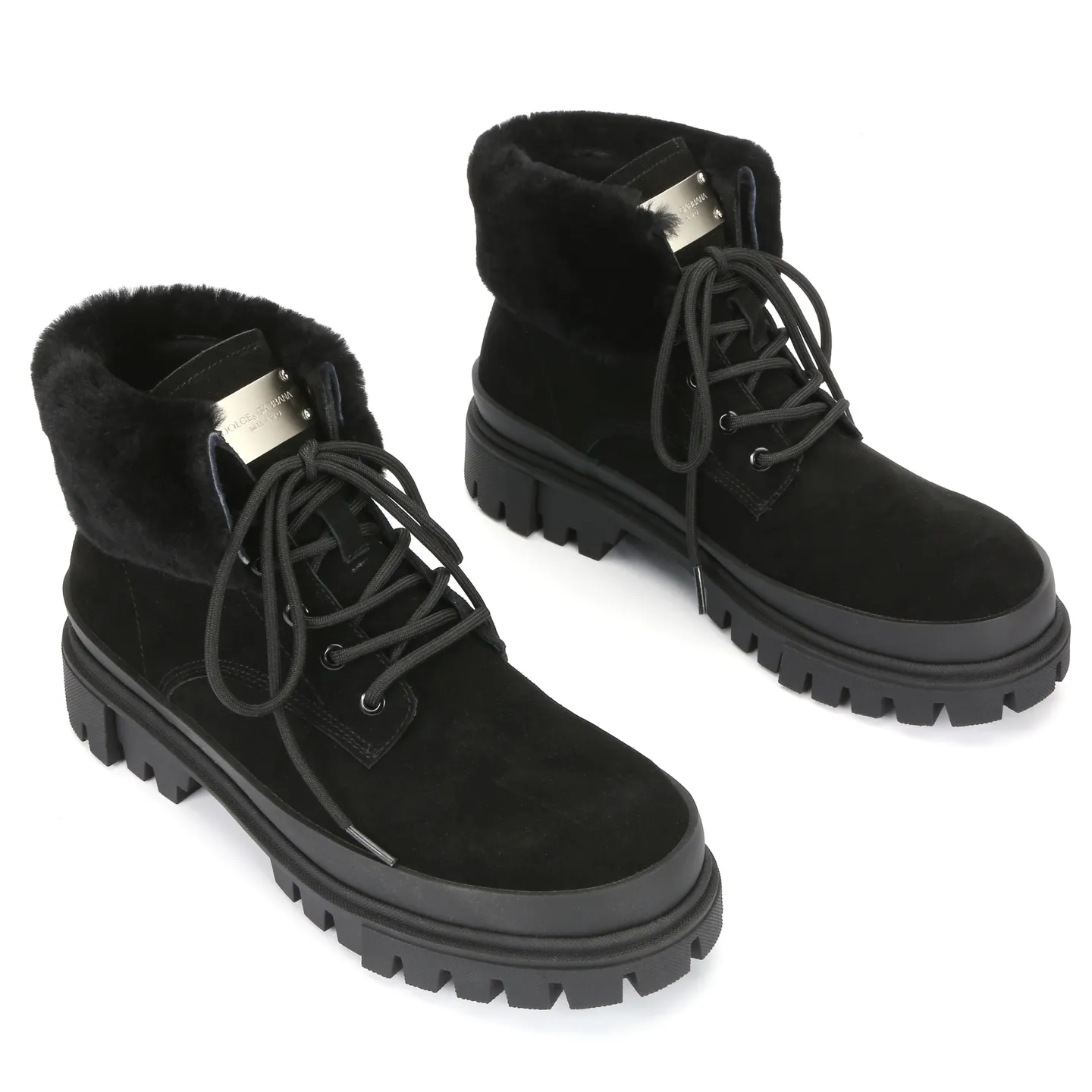 Men's men's shoes💰720💰Dolce & gabbana (DG) official website sync new style💥men's autumn and winter combat boots, warm wool lining: 1 exclusive mold opening ✅imported cowhide upper with wool lining🐑original private mold outsole✔️16-44 (38.45 custom-made, non-refundable)